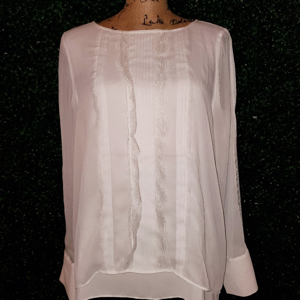White Lace Blouse